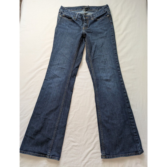 Banana Republic Denim - Banana‎ Republic Jeans Womens 6 Dark Wash Denim Wide Leg Pants